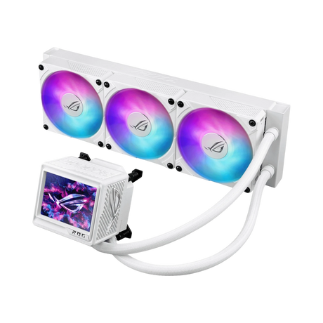 ASUS Republic of Gamers RYUJIN III 360 Extreme White Edition AIO Liquid CPU Cooler — Being Shipped