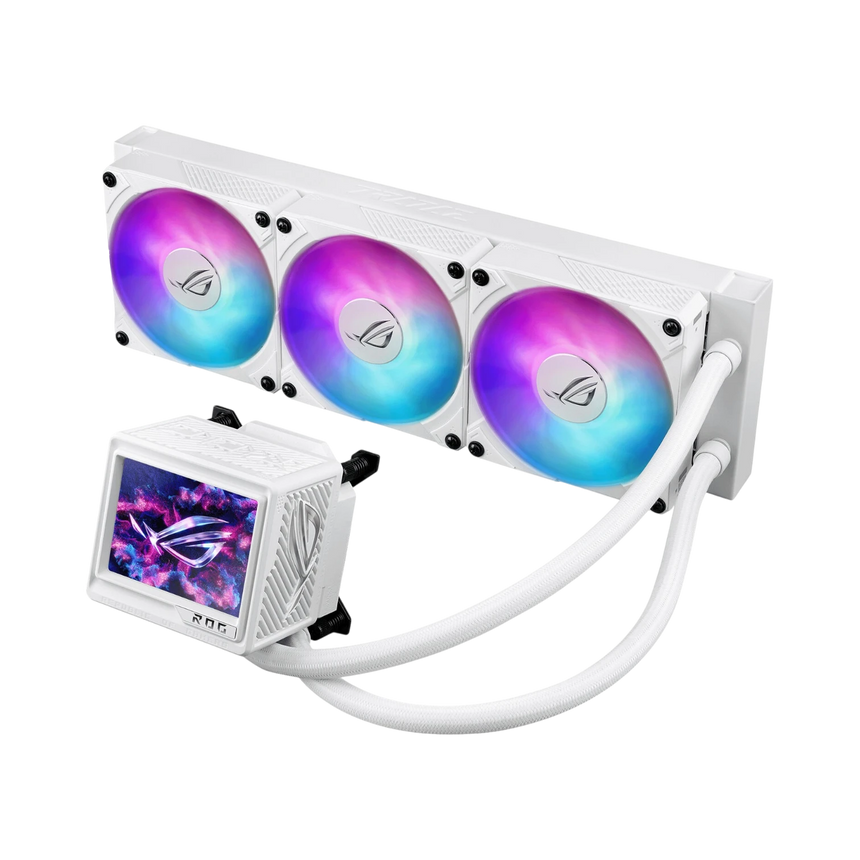 ASUS Republic of Gamers RYUJIN III 360 Extreme White Edition AIO Liquid CPU Cooler — Being Shipped