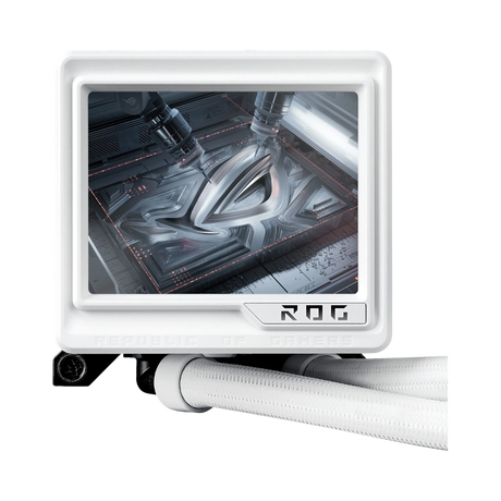 ASUS Republic of Gamers RYUJIN III 360 Extreme White Edition AIO Liquid CPU Cooler — Being Shipped