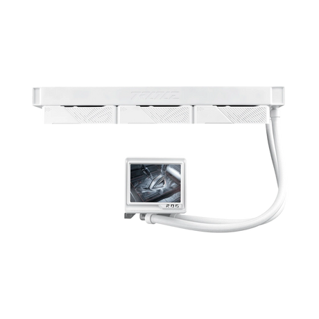 ASUS Republic of Gamers RYUJIN III 360 Extreme White Edition AIO Liquid CPU Cooler — Being Shipped