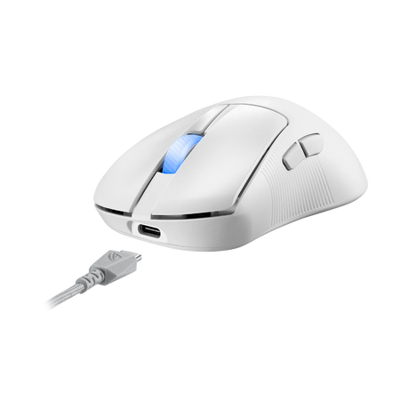 ASUS Republic of Gamers Keris II Ace Wireless Gaming Mouse (Moonlight White) — Being Shipped