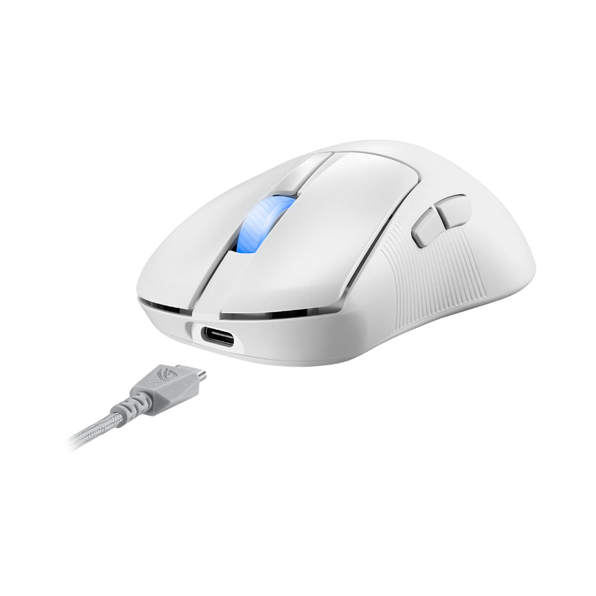 ASUS Republic of Gamers Keris II Ace Wireless Gaming Mouse (Moonlight White) — Being Shipped