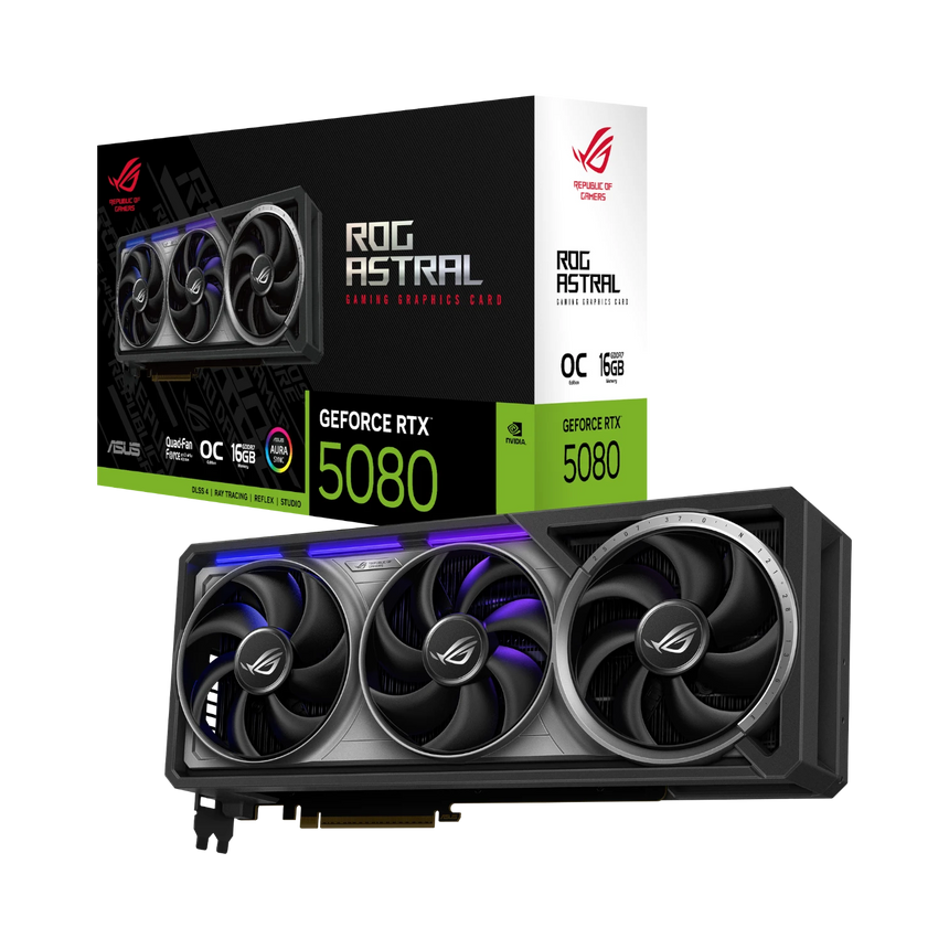 ASUS GeForce RTX 5080 ROG Astral OC Graphics Card — Being Shipped