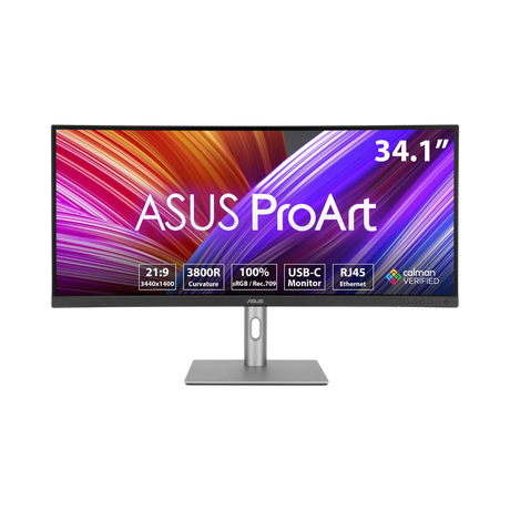 ASUS ProArt Display 34.1" 21:9 60Hz WQHD HDR IPS Curved Monitor — Being Shipped