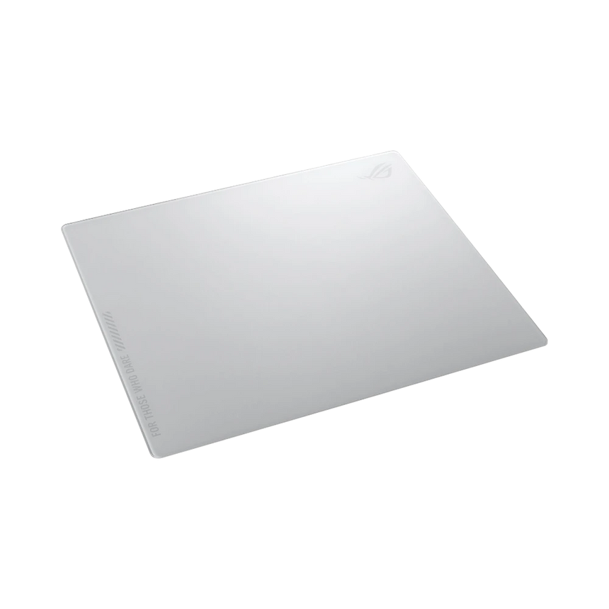 ASUS Republic of Gamers Moonstone Ace L Glass Gaming Mouse Pad (Moonlight White) — Being Shipped
