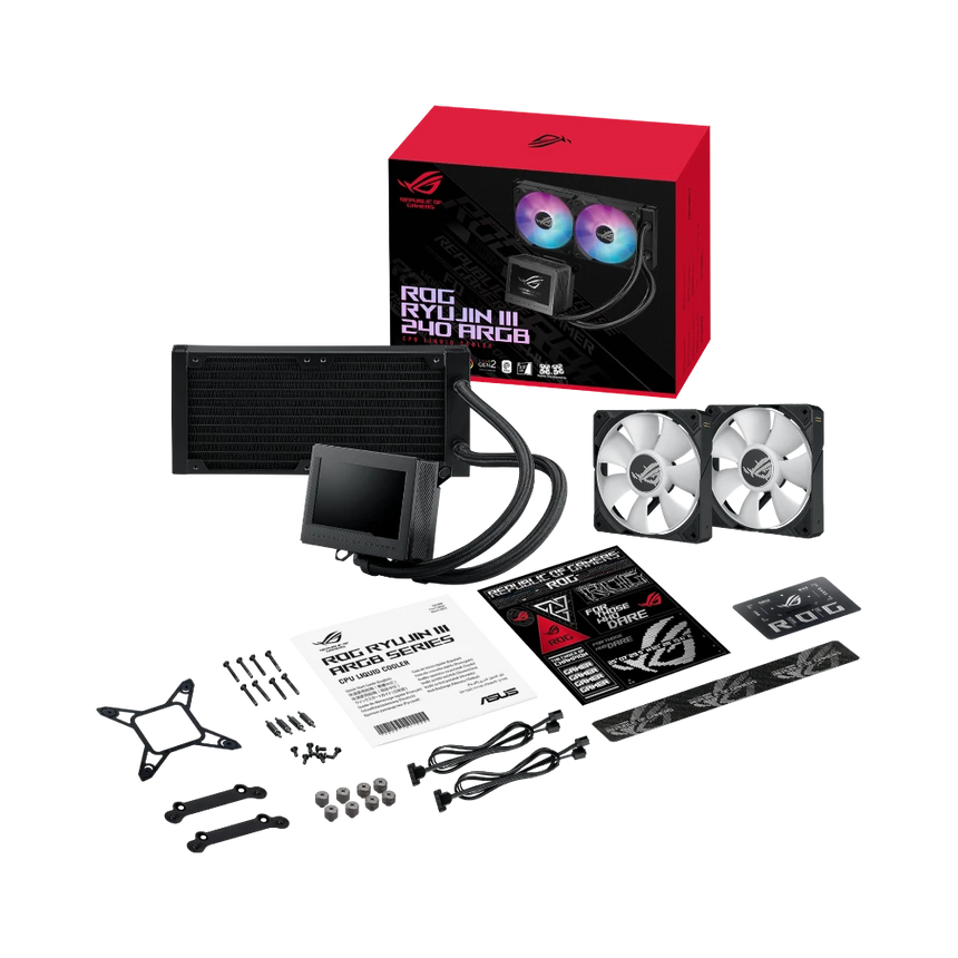 ASUS Republic of Gamers RYUJIN III 240 ARGB AIO Liquid CPU Cooler — Being Shipped