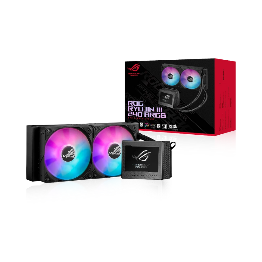 ASUS Republic of Gamers RYUJIN III 240 ARGB AIO Liquid CPU Cooler — Being Shipped