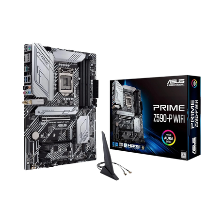 ASUS PRIME Z590-P WIFI LGA 1200 ATX Desktop Motherboard — Being Shipped
