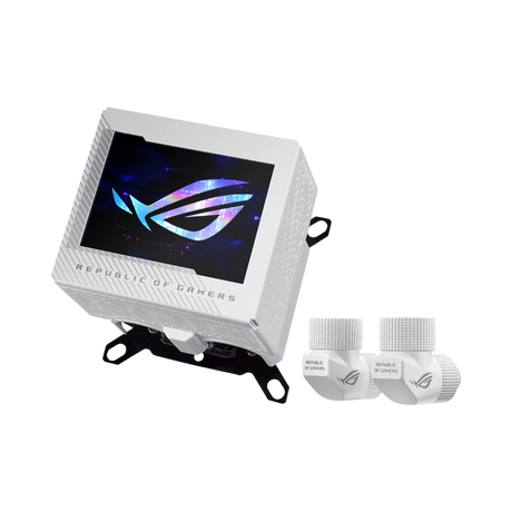 ASUS ROG RYUJIN III CPU Water Cooling Block (White) — Being Shipped