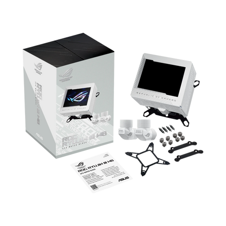 ASUS ROG RYUJIN III CPU Water Cooling Block (White) — Being Shipped