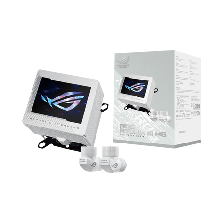 ASUS ROG RYUJIN III CPU Water Cooling Block (White) — Being Shipped