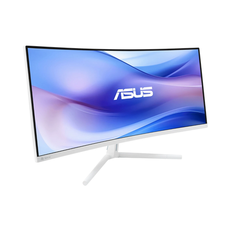 ASUS VU34WCIP-W 34" 21:9 100Hz WQHD HDR TFT LCD Ultrawide Curved Eye Care Monitor — Being Shipped