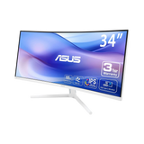 ASUS VU34WCIP-W 34" 21:9 100Hz WQHD HDR TFT LCD Ultrawide Curved Eye Care Monitor — Being Shipped