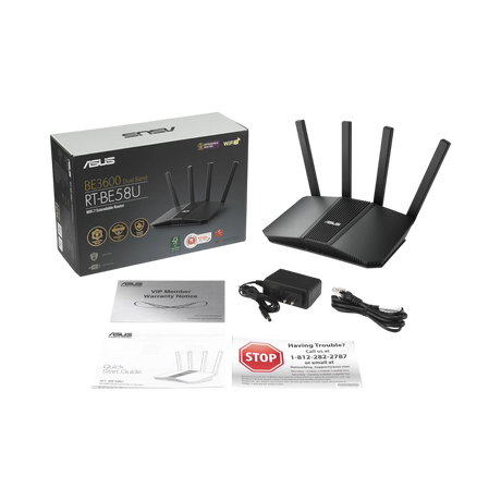 ASUS RT-BE58U BE3600 Wireless Dual-Band Multi-Gig Router — Being Shipped