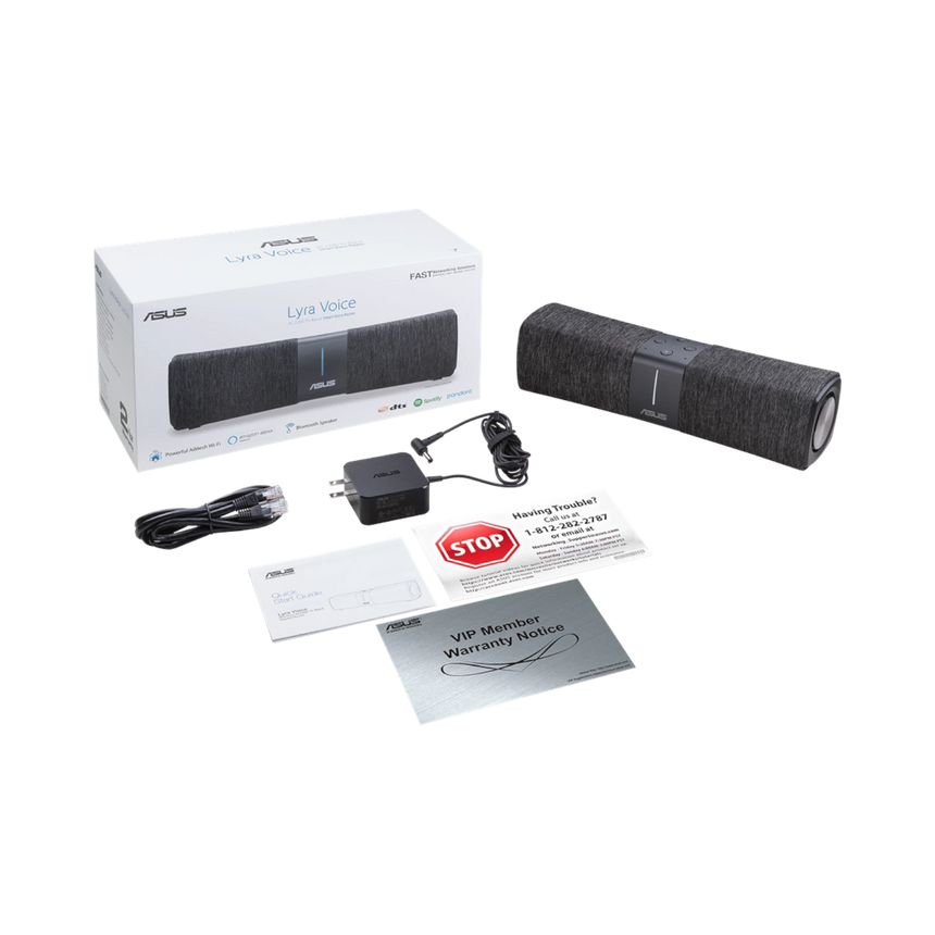 ASUS Lyra Voice Wireless AC2200 Tri-Band Whole Home Mesh Router & Smart Speaker — Being Shipped
