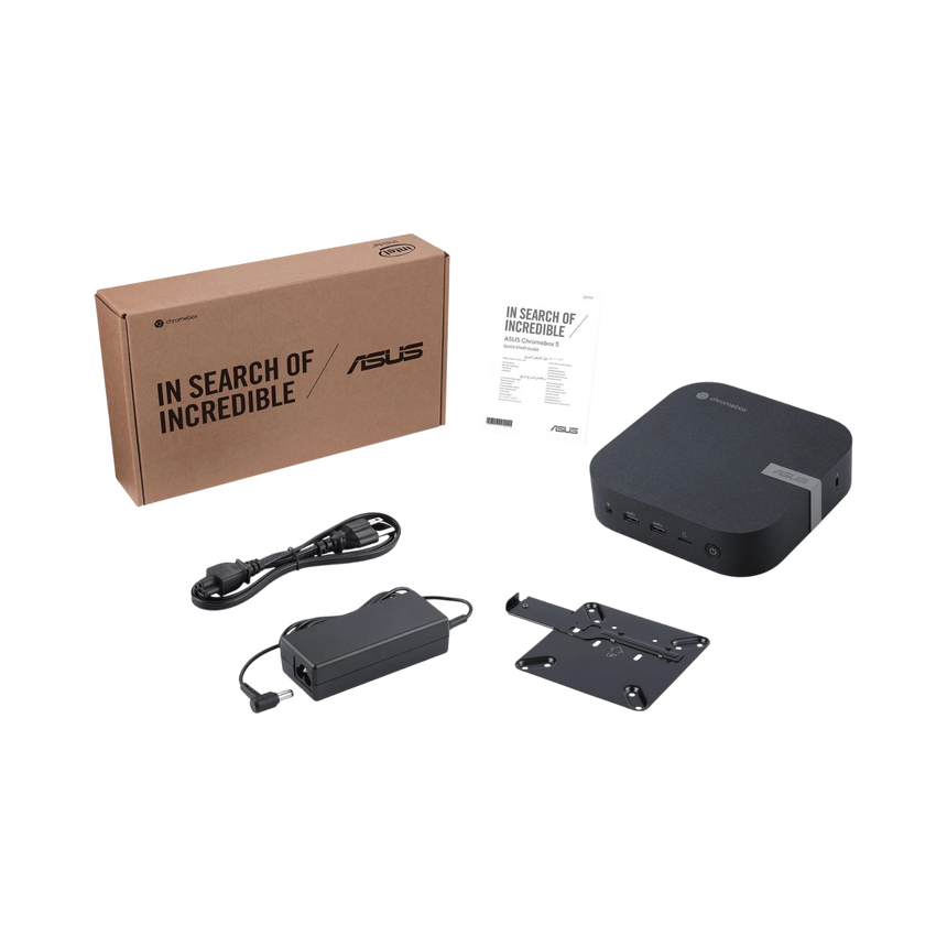 ASUS Chromebox 5 Mini Desktop Computer, Intel Celeron 7305, 4GB DDR4 RAM, 128GB SSD — Being Shipped