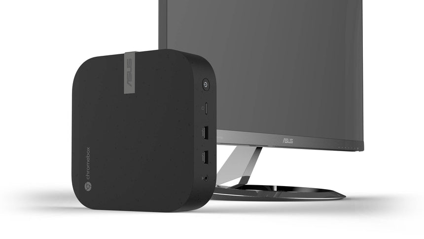 ASUS Chromebox 5 Mini Desktop Computer, Intel Celeron 7305, 4GB DDR4 RAM, 128GB SSD — Being Shipped