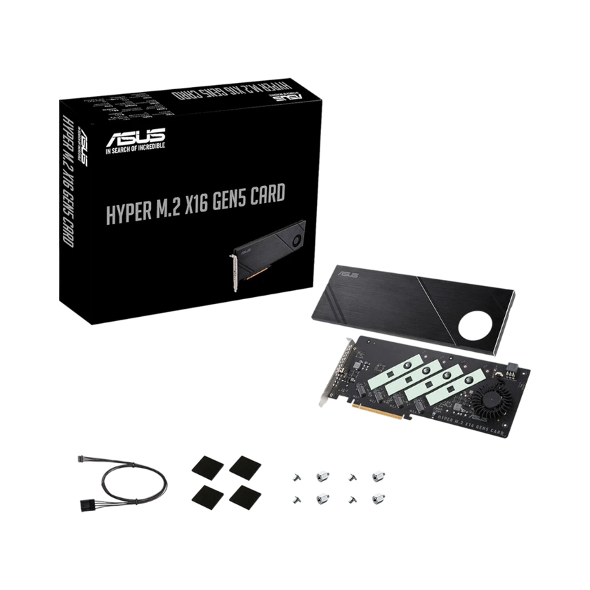 ASUS Hyper M.2 x16 Gen5 Card — Being Shipped