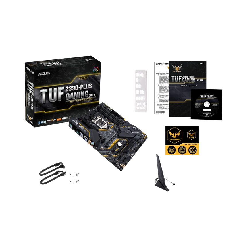 ASUS TUF Z390-Plus Gaming Z390 LGA 1151 ATX Motherboard (Wi-Fi) — Being Shipped