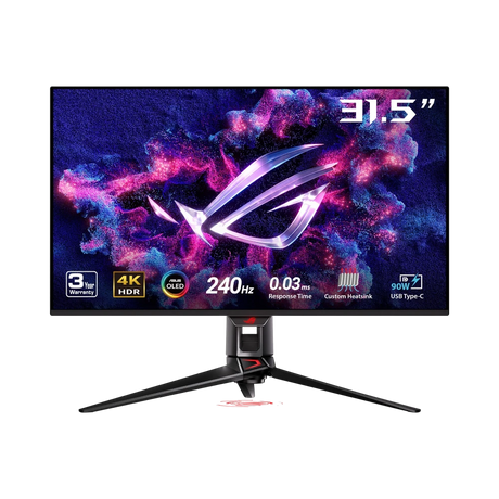 ASUS ROG Swift 31.5" 16:9 240Hz 4K HDR OLED Gaming Monitor — Being Shipped