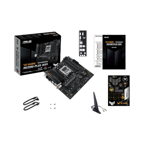 ASUS TUF GAMING A620M-PLUS WIFI AM5 Micro-ATX Motherboard — Being Shipped