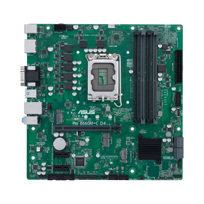 ASUS PRO B660M-C D4-CSM LGA1700 Socket Micro ATX Motherboard — Being Shipped