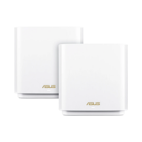 ASUS ZenWiFi ET9 AX7800 Wireless Tri-Band Gigabit 2-Piece Mesh Wi-Fi System (White) — Being Shipped