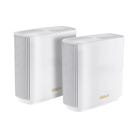ASUS ZenWiFi ET9 AX7800 Wireless Tri-Band Gigabit 2-Piece Mesh Wi-Fi System (White) — Being Shipped