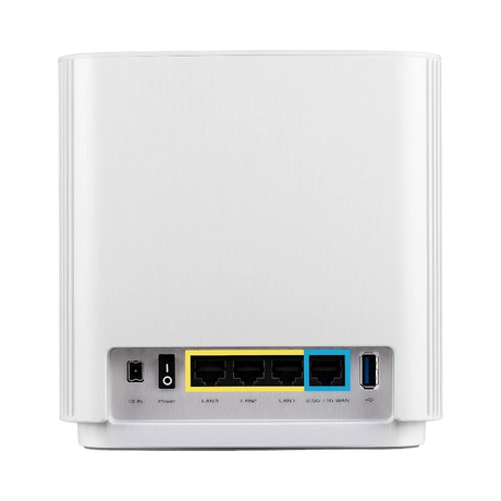 ASUS ZenWiFi ET9 AX7800 Wireless Tri-Band Gigabit 2-Piece Mesh Wi-Fi System (White) — Being Shipped
