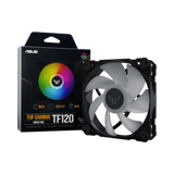 ASUS TUF Gaming TF120 ARGB 120mm PWM Fan (Black) — Being Shipped