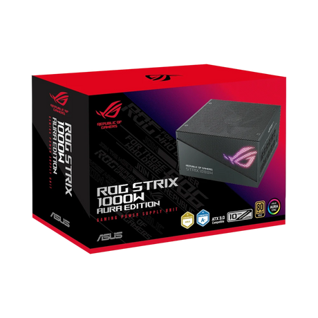 ASUS 1000W ROG STRIX Gold Aura Edition Modular Power Supply — Being Shipped
