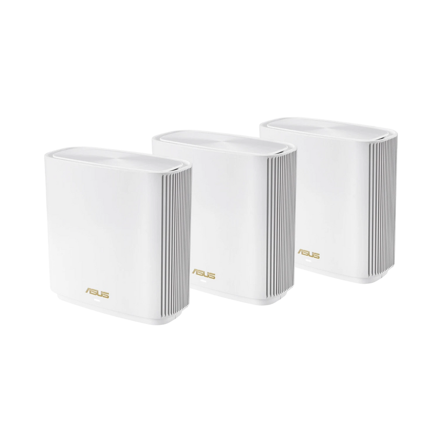 ASUS ZenWiFi ET8 AX6600 Wireless Tri-Band Gigabit 3-Piece Mesh Wi-Fi System (White) — Being Shipped