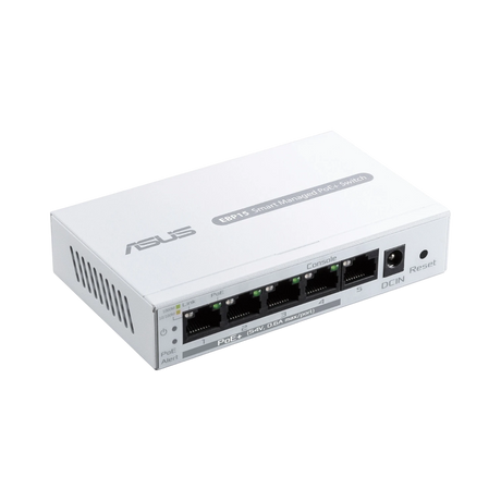 ASUS ExpertWiFi EBP15 5-Port Gigabit PoE+ Compliant Managed Switch — Being Shipped