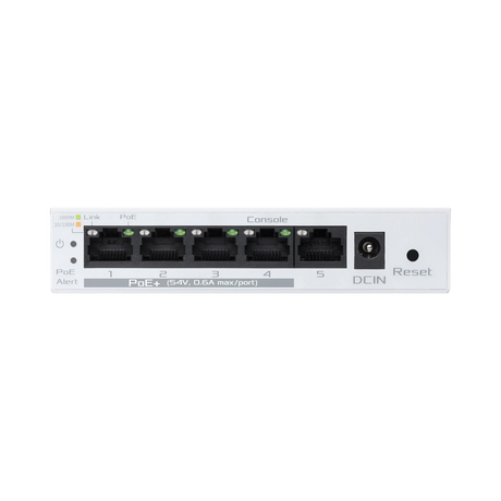 ASUS ExpertWiFi EBP15 5-Port Gigabit PoE+ Compliant Managed Switch — Being Shipped
