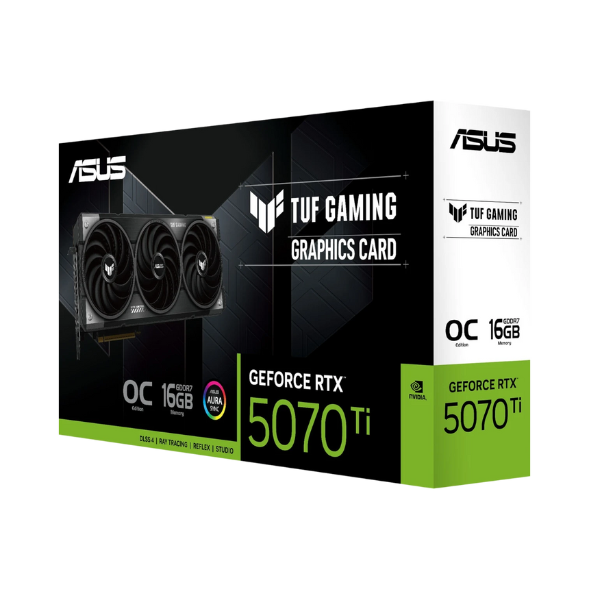 ASUS GeForce RTX 5070 Ti TUF GAMING OC Graphics Card — Being Shipped