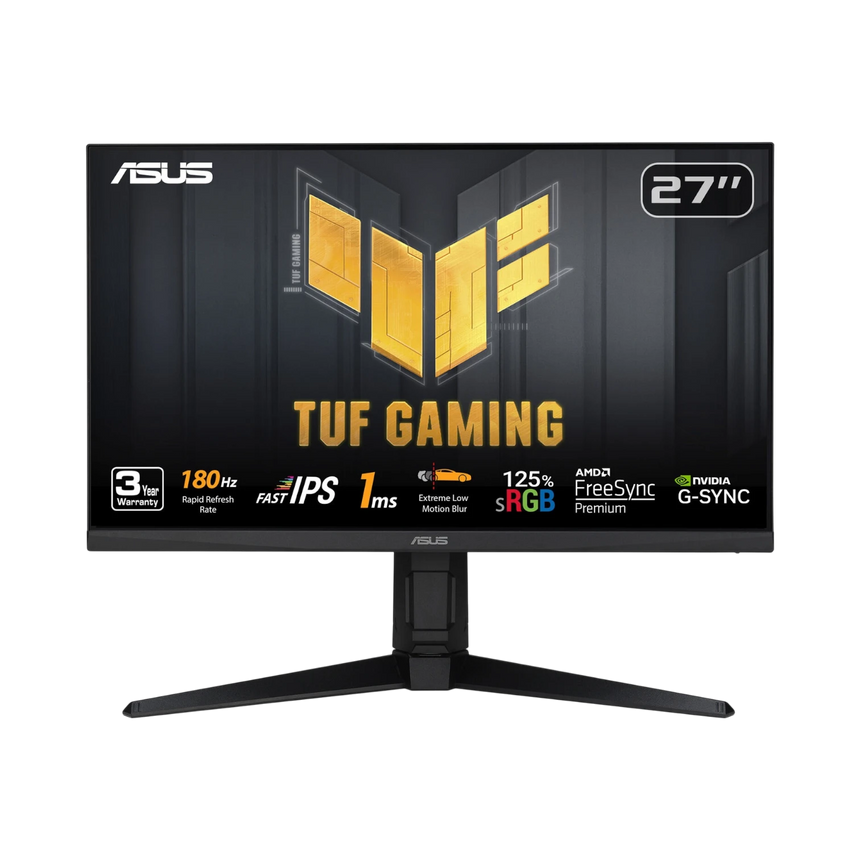 ASUS TUF Gaming VG279QL3A 27" 16:9 180Hz FHD IPS Monitor — Being Shipped