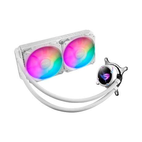 ASUS ROG Strix LC II 240 ARGB All-in-one AIO Liquid CPU Cooler (White) — Being Shipped