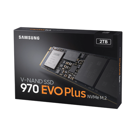 Samsung 970 EVO Plus MZ-V7S2T0 2TB M.2 2280 PCIe 3.0 x4 (NVMe) Encrypted Internal SSD — Being Shipped