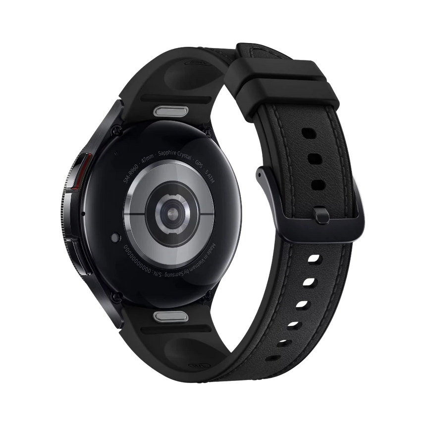 Samsung Galaxy Watch6 Classic Stainless Steel 47mm BT Smartwatch (Black) — Being Shipped