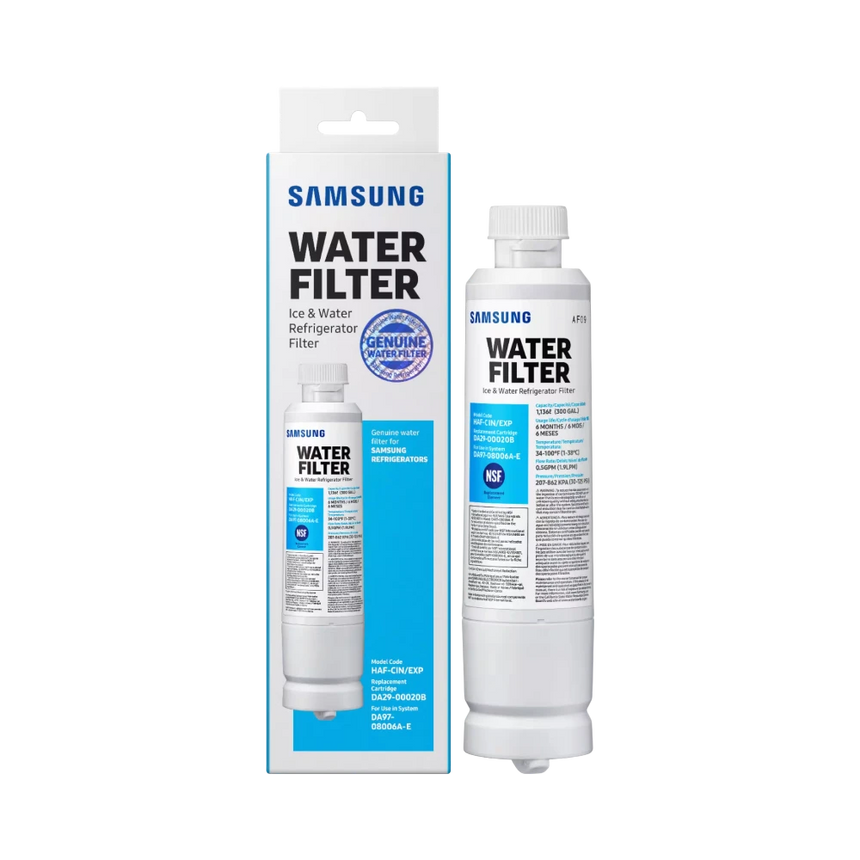 Samsung Water HAF-CIN Refrigerator Water Filter (White) — Being Shipped