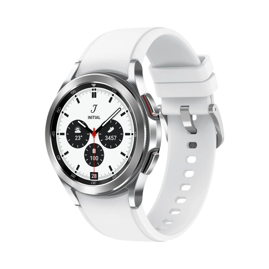 Samsung Galaxy Watch4 Classic Stainless Steel 42mm BT Smartwatch (Silver) — Being Shipped