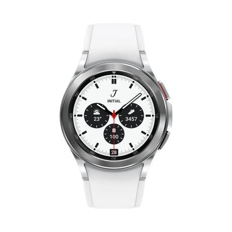 Samsung Galaxy Watch4 Classic Stainless Steel 42mm BT Smartwatch (Silver) — Being Shipped