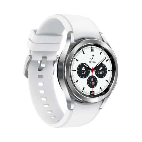 Samsung Galaxy Watch4 Classic Stainless Steel 42mm BT Smartwatch (Silver) — Being Shipped