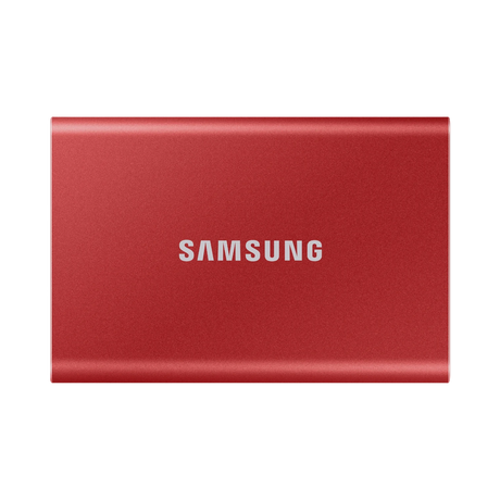 Samsung T7 500GB PCIe NVMe USB 3.2 Gen 2 Portable SSD (Metallic Red) — Being Shipped