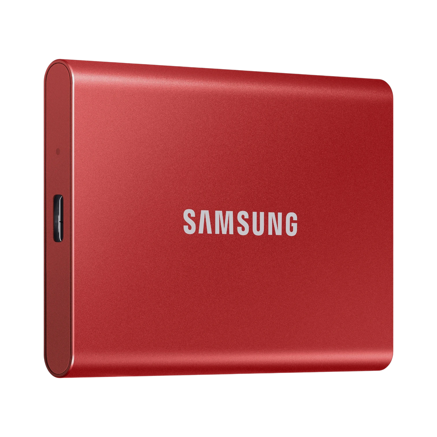 Samsung T7 500GB PCIe NVMe USB 3.2 Gen 2 Portable SSD (Metallic Red) — Being Shipped