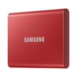 Samsung T7 500GB PCIe NVMe USB 3.2 Gen 2 Portable SSD (Metallic Red) — Being Shipped