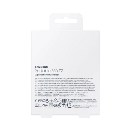 Samsung T7 500GB PCIe NVMe USB 3.2 Gen 2 Portable SSD (Metallic Red) — Being Shipped