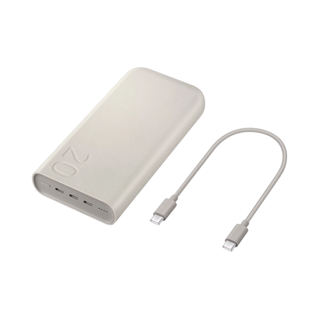 Samsung 45W 20000mAh Battery Pack (Beige) — Being Shipped
