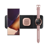 Samsung Wireless Charger Pad Trio (Black) — Being Shipped