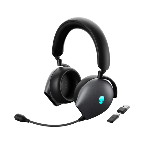 Dell Alienware AW920H Tri-Mode Wireless Gaming Headset (Dark Side of the Moon) — Being Shipped